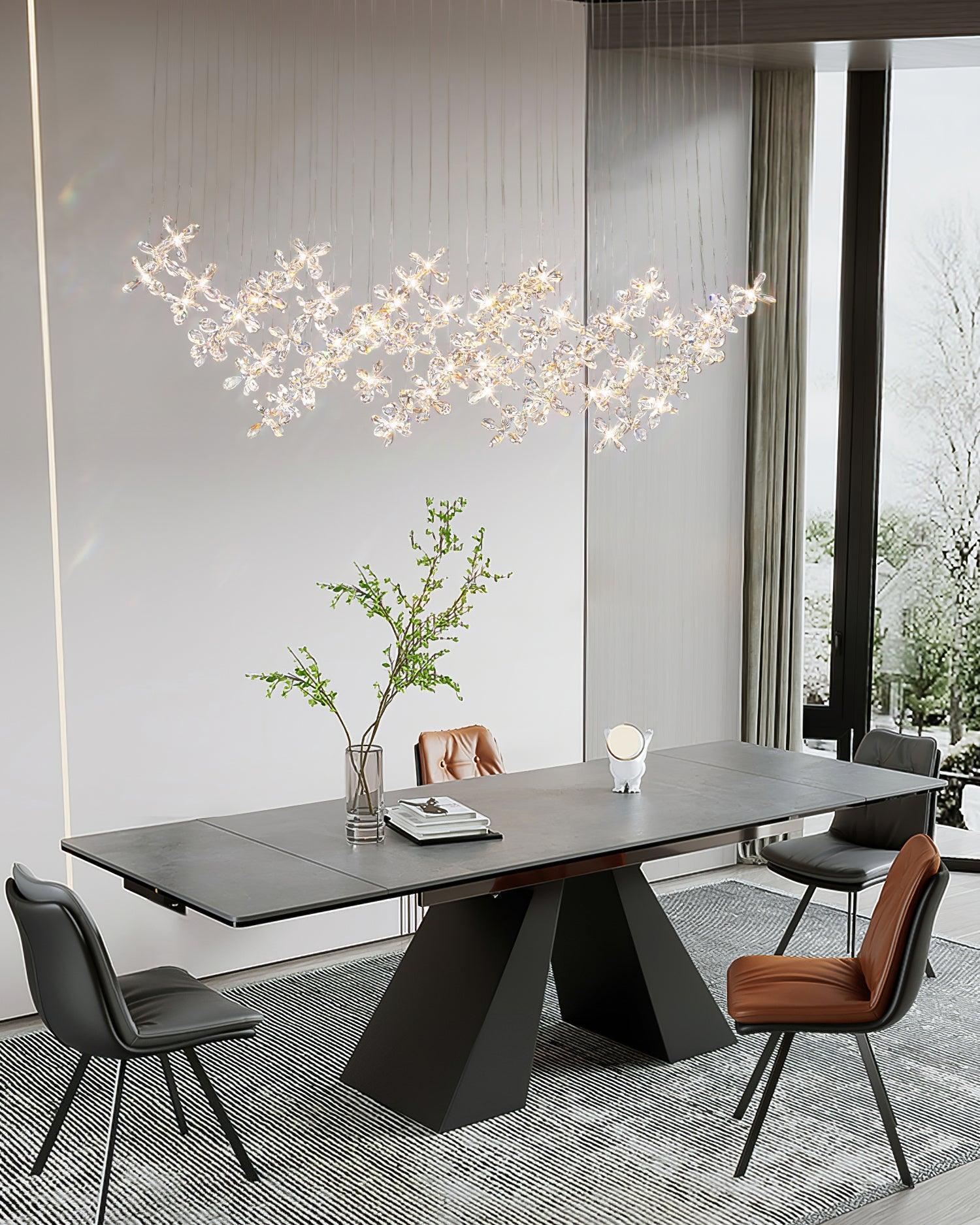 DIY Floating Butterfly Chandelier