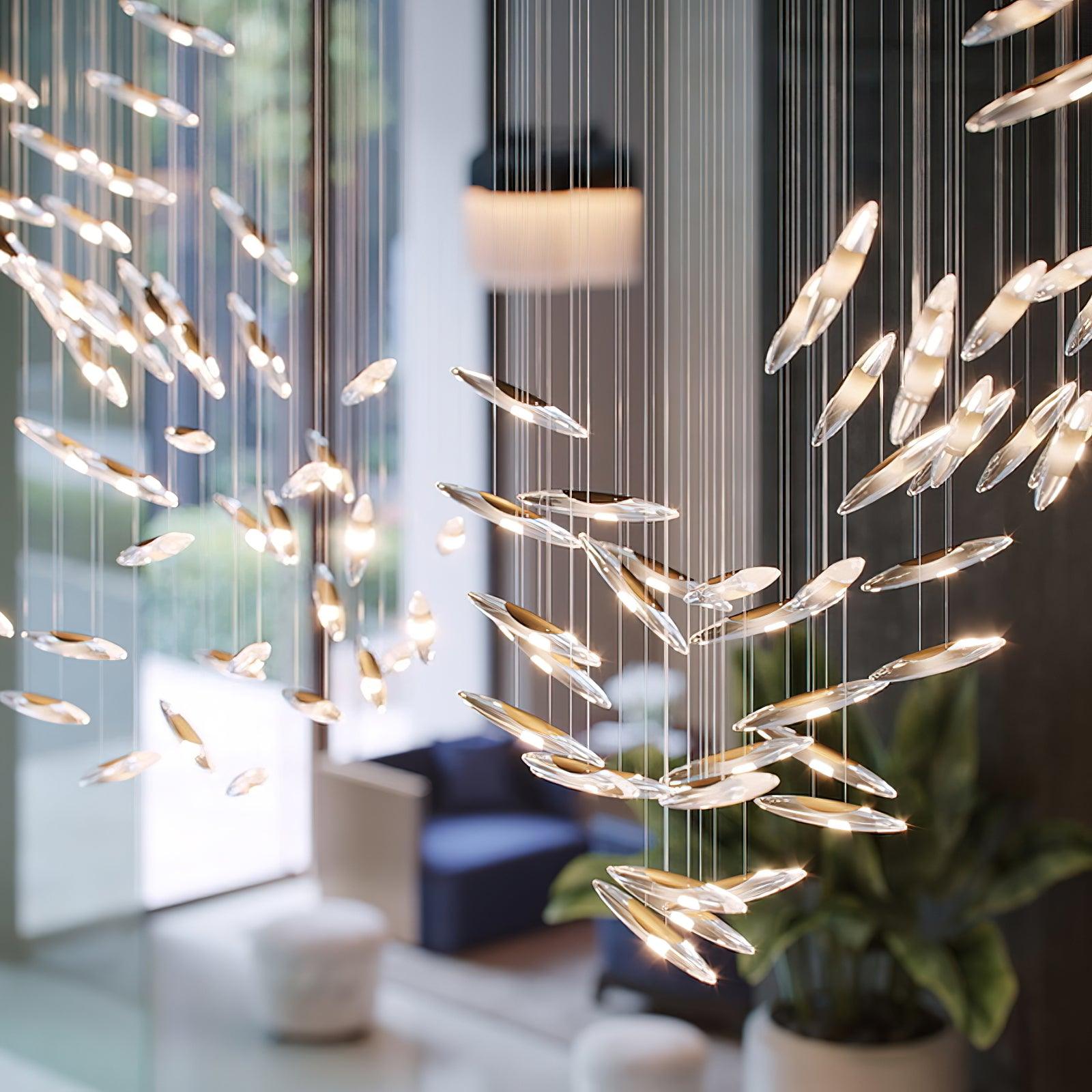 DIY Moonlight Whispers Chandelier