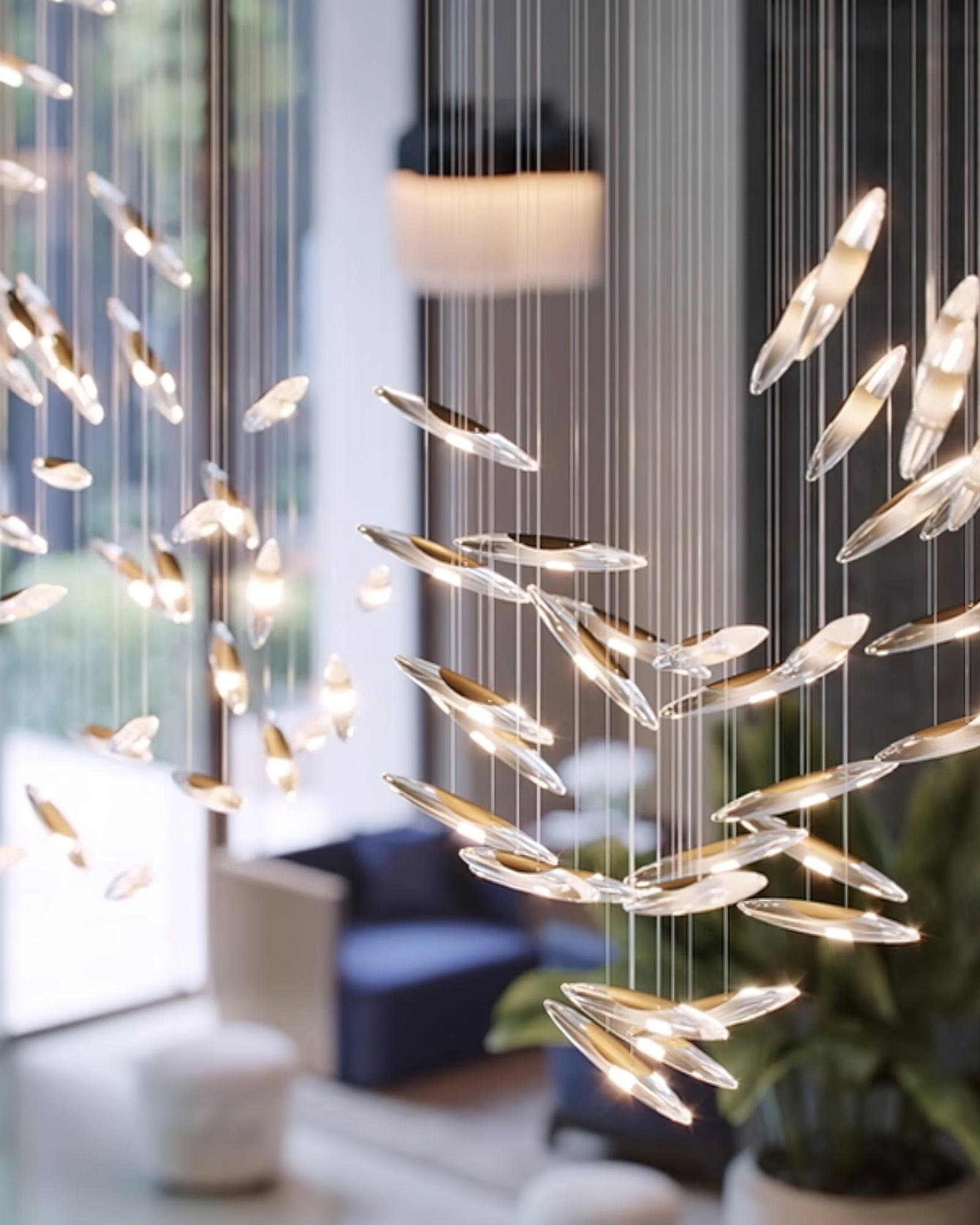 DIY Moonlight Whispers Chandelier