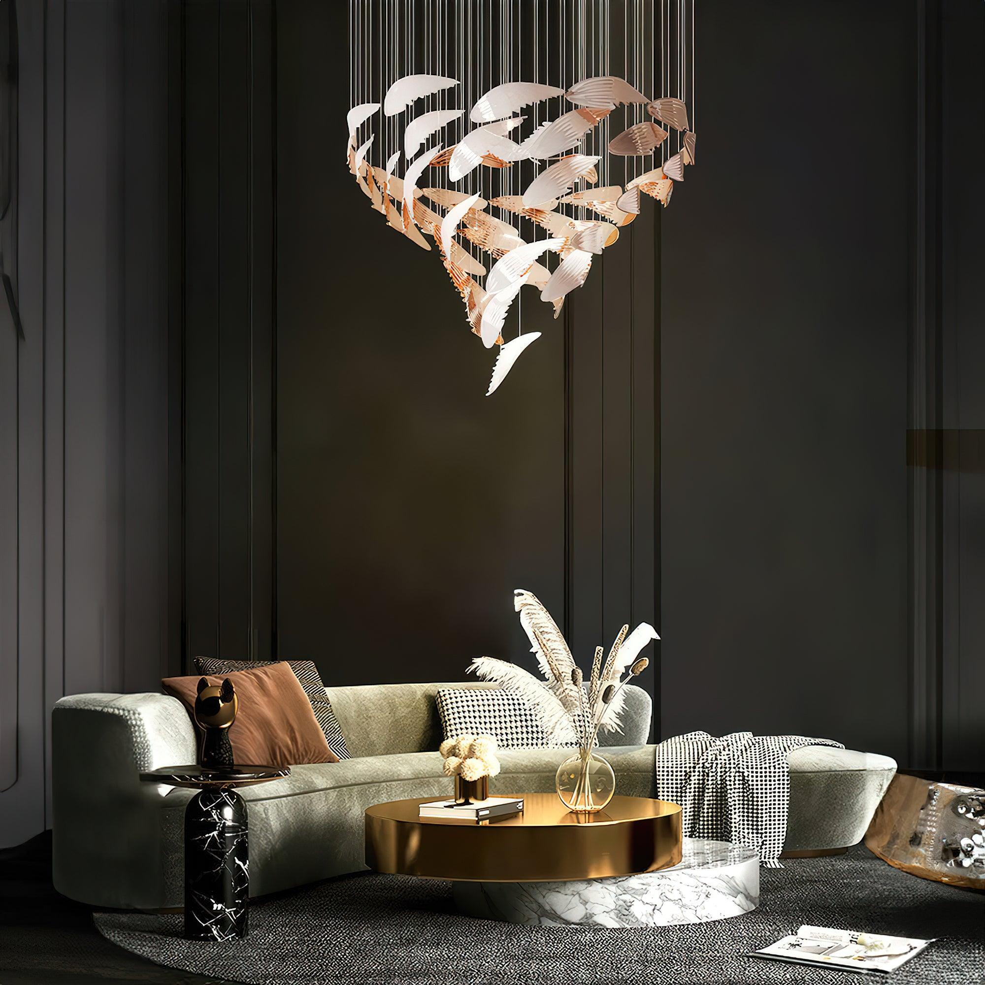 DIY Bennett Chandelier