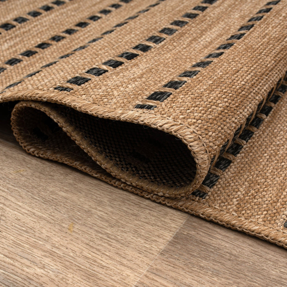 East Green Ottenby Dashed Stripe Outdoor Area Rug