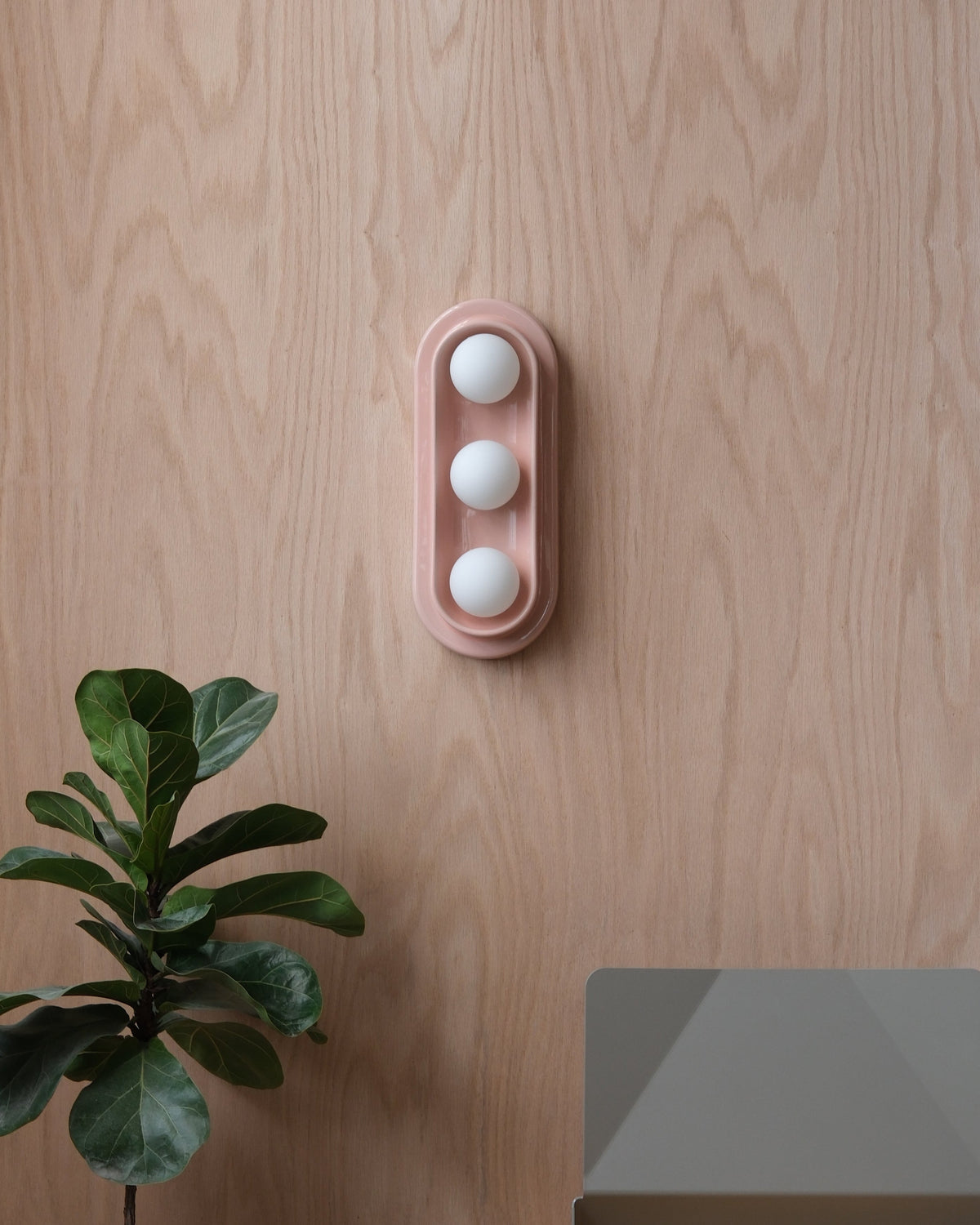 Q Triple Sconce - Misewell, view 4