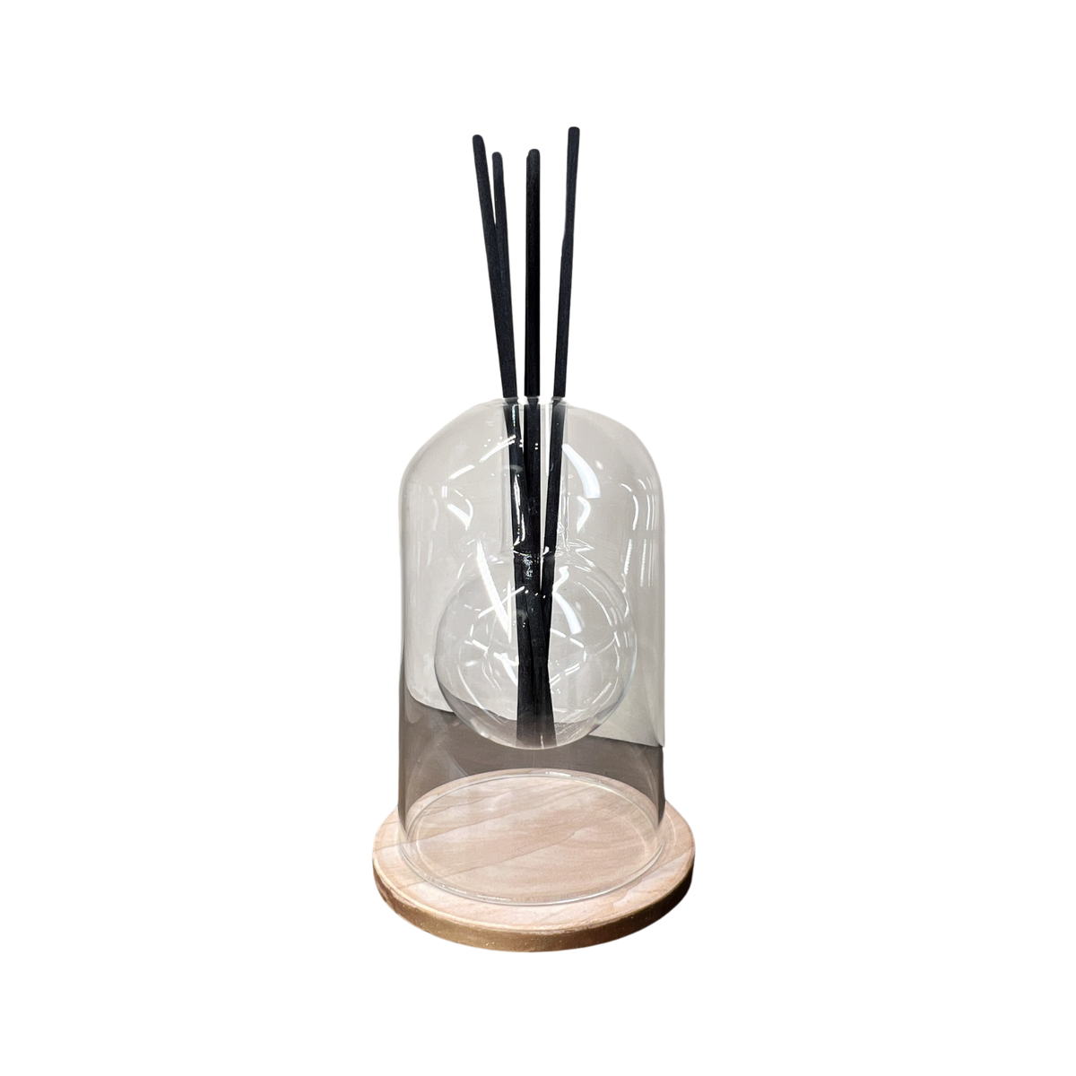 Double Glass Orb Diffuser Vase - Source by Studio Skara, view 2