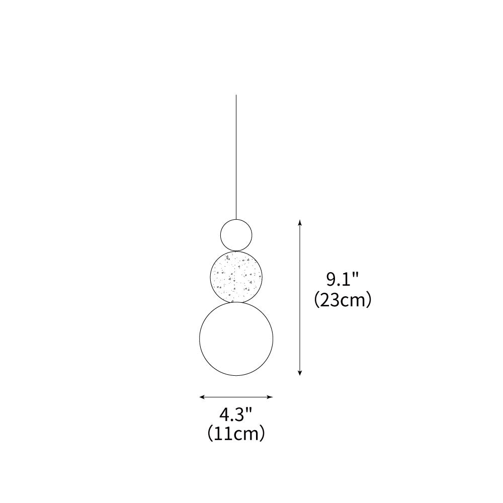 Elara Duo Pendant Lamp 4.3"