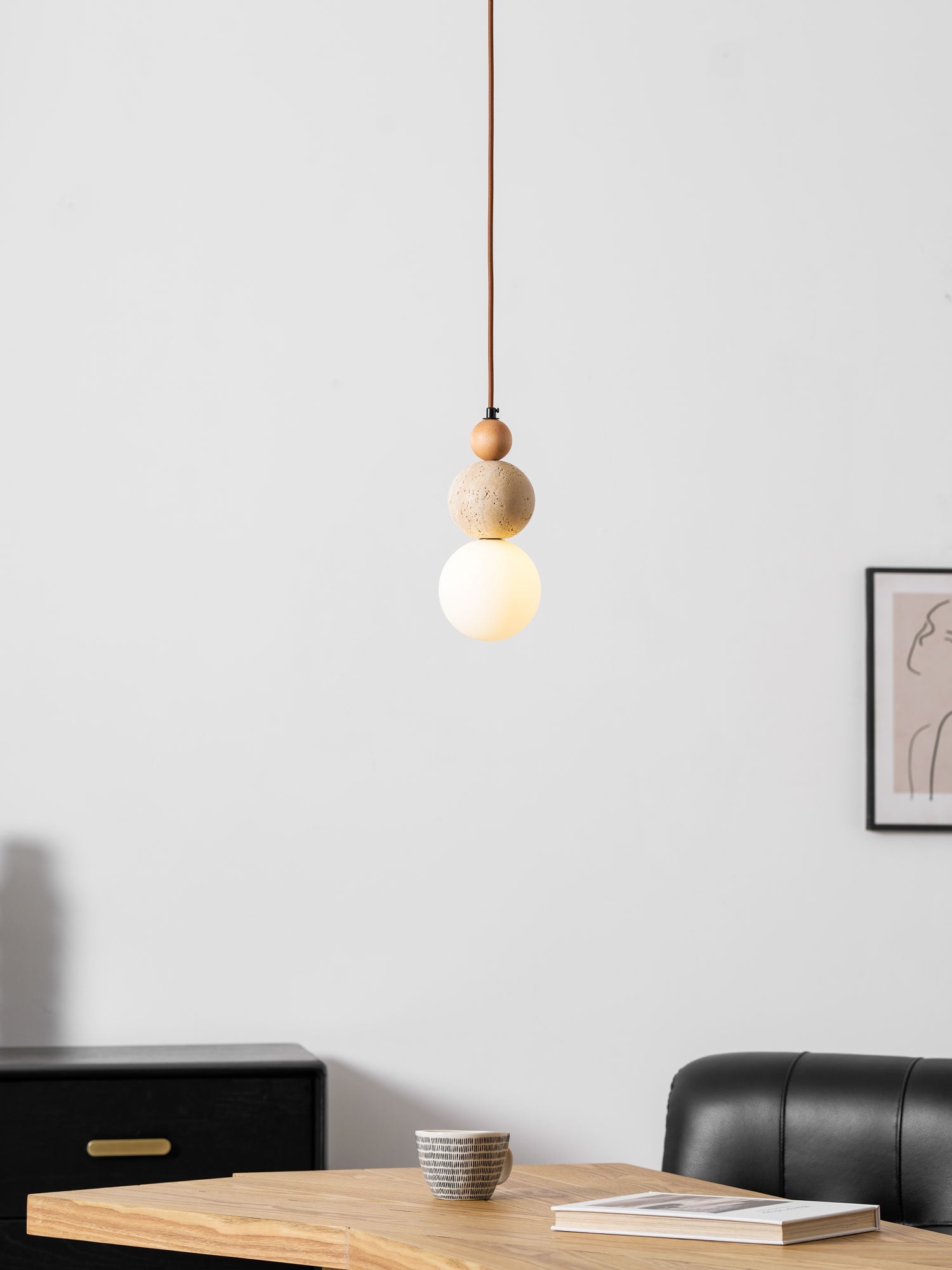Elara Duo Pendant Lamp 4.3"