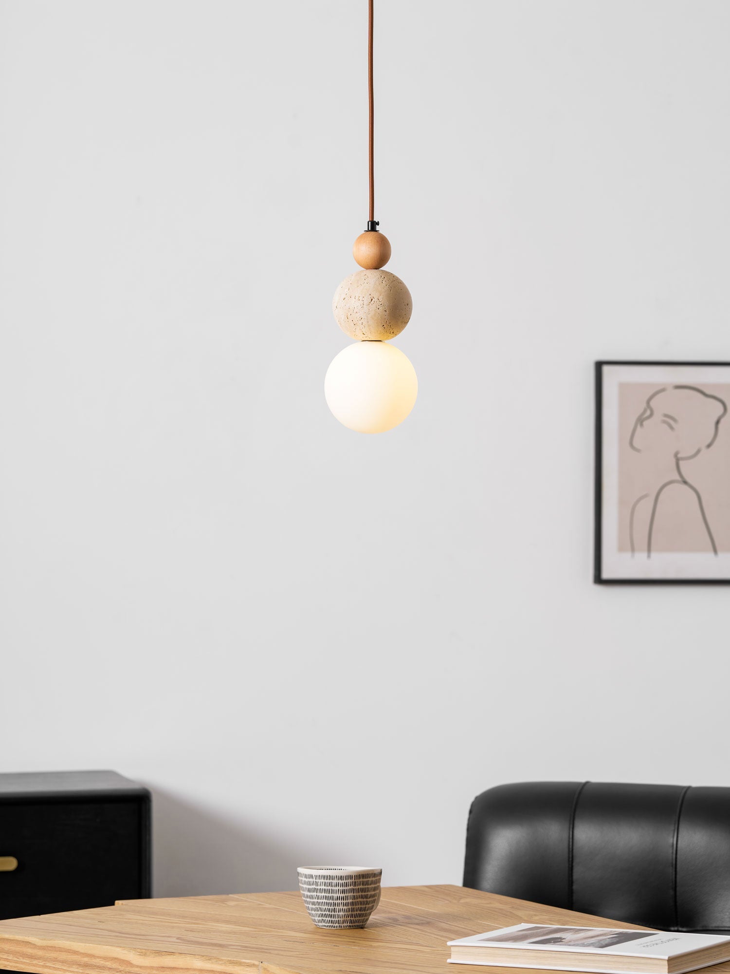 Elara Duo Pendant Lamp 4.3"