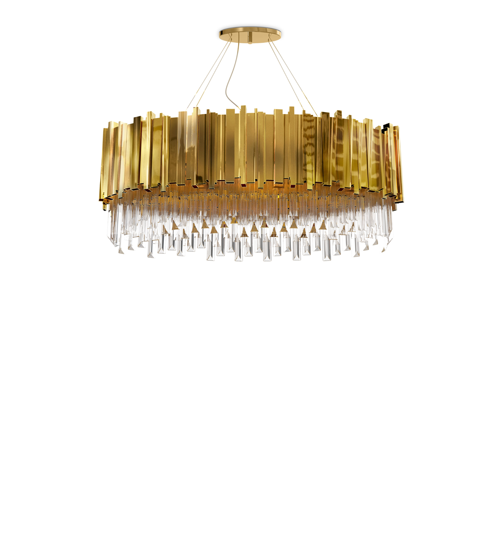 Empire Oval Suspension Light by Luxxu