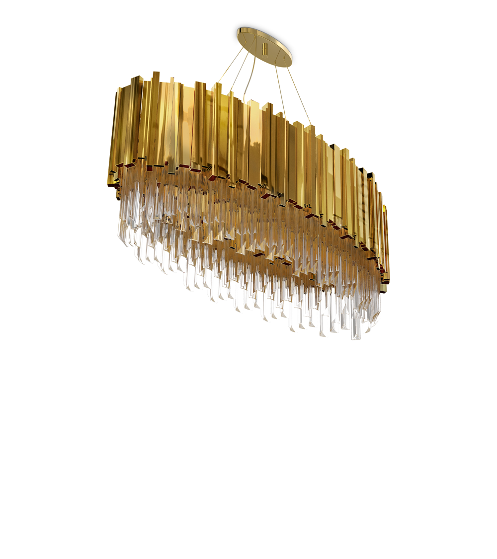 Empire Oval Suspension Light by Luxxu – view 2