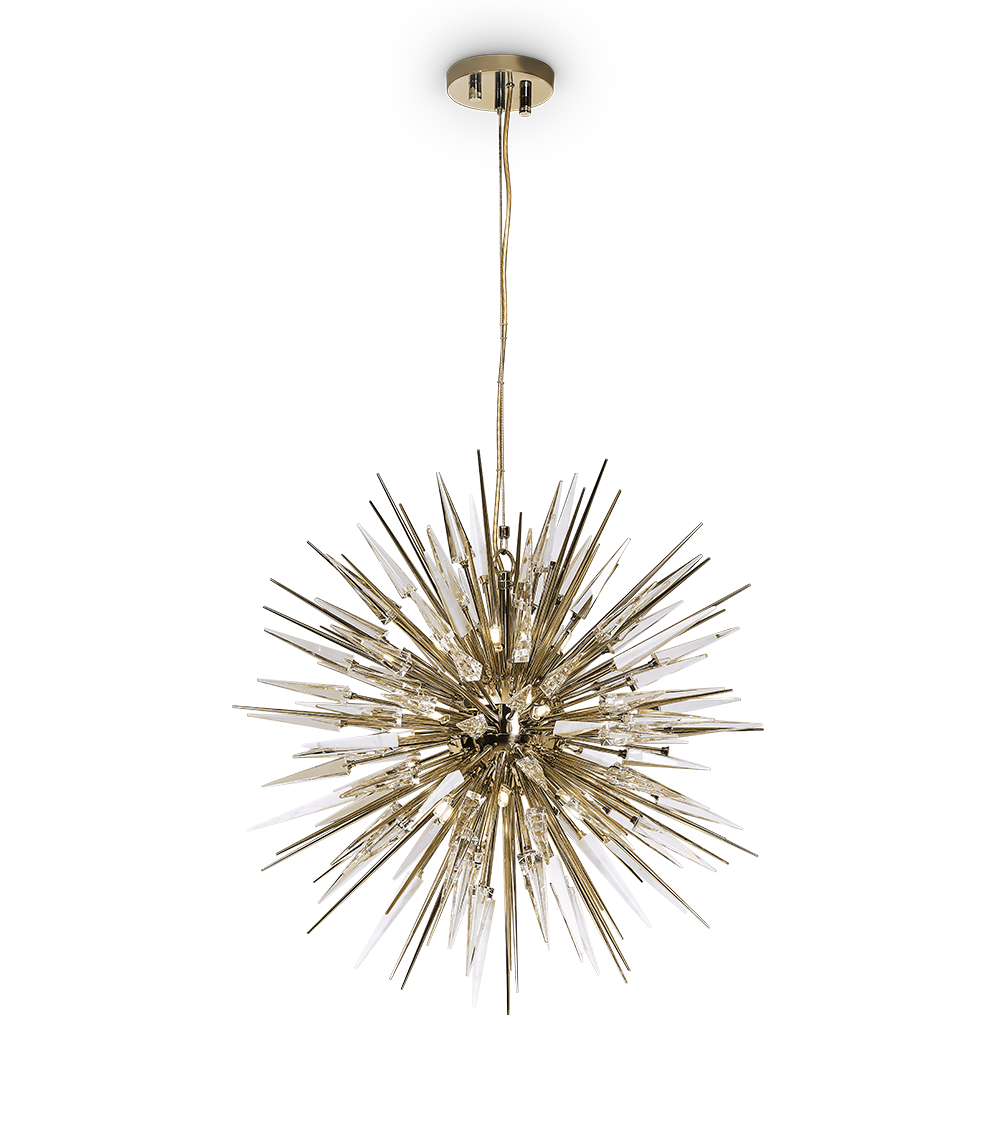 Explosion Marble Suspension Light by Luxxu – view 2