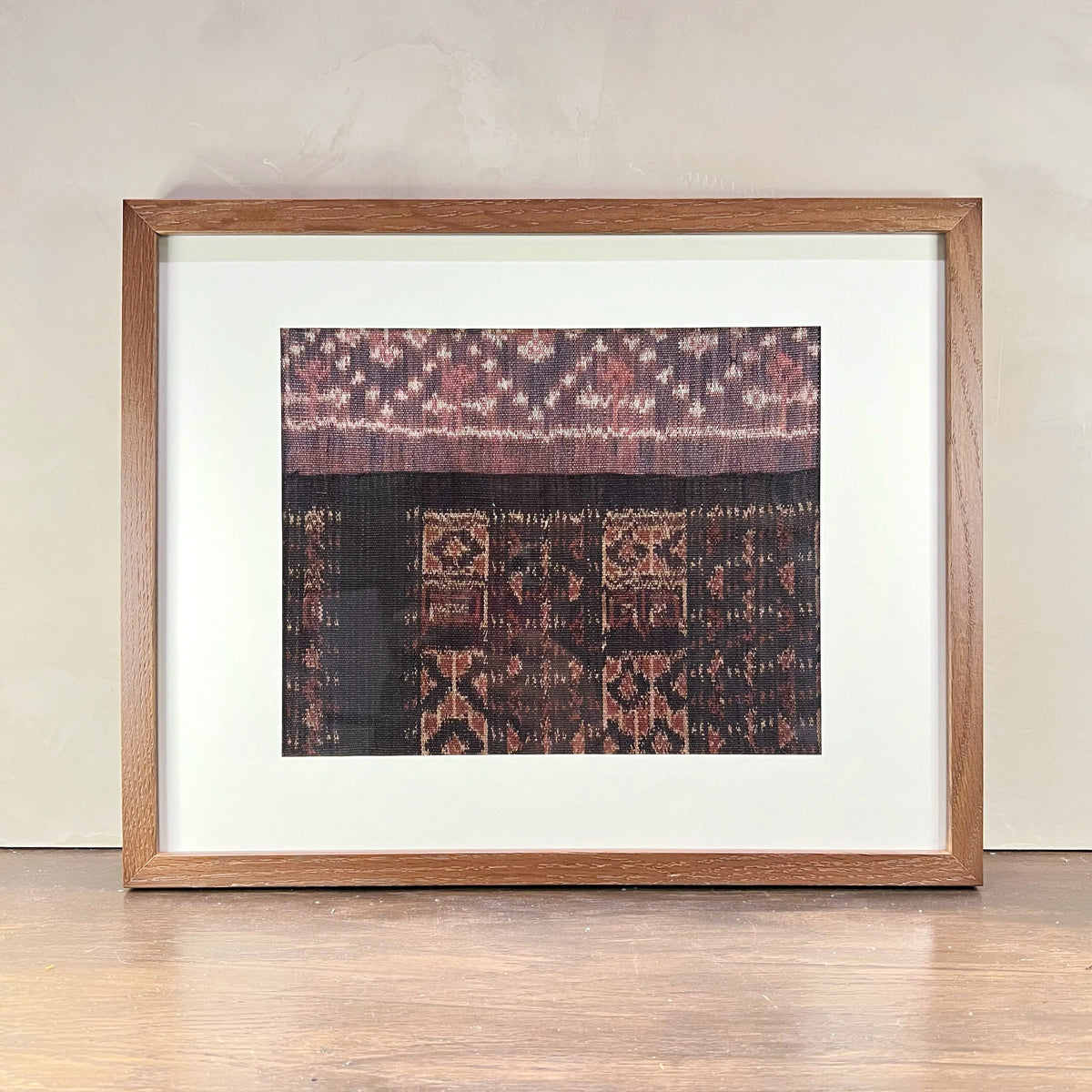 Framed Vintage Ikat II - Source by Studio Skara, view 3