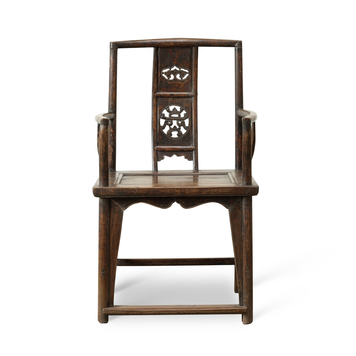 Antique Southern Official's Hat Chair 22.4x17.7x39.4H