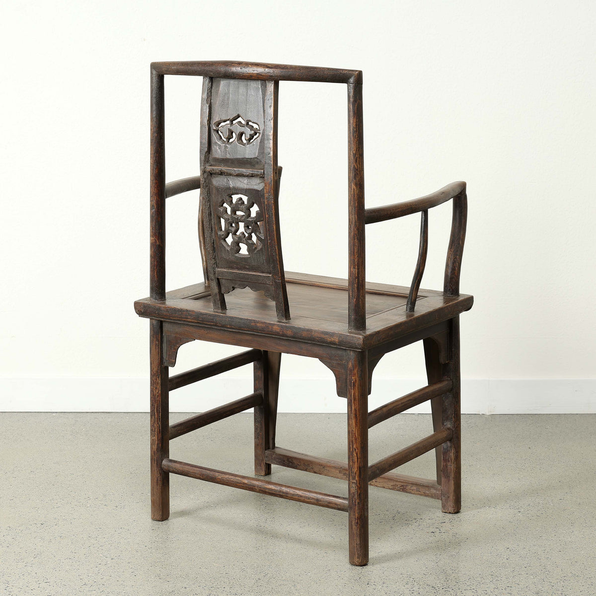 Antique Southern Official's Hat Chair 22.4x17.7x39.4H