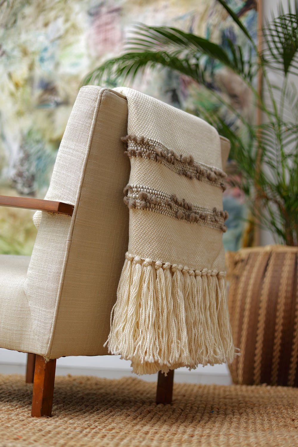 Bubbles Throw Blanket - Homelosophy, view 5