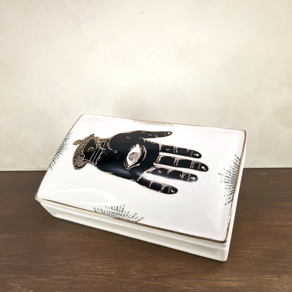 Hamsa Ceramic Box - Source by Studio Skara, view 3