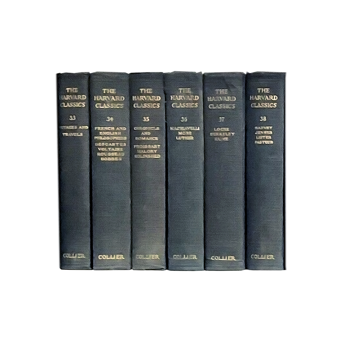 Antique Books - Harvard Classics - Source by Studio Skara