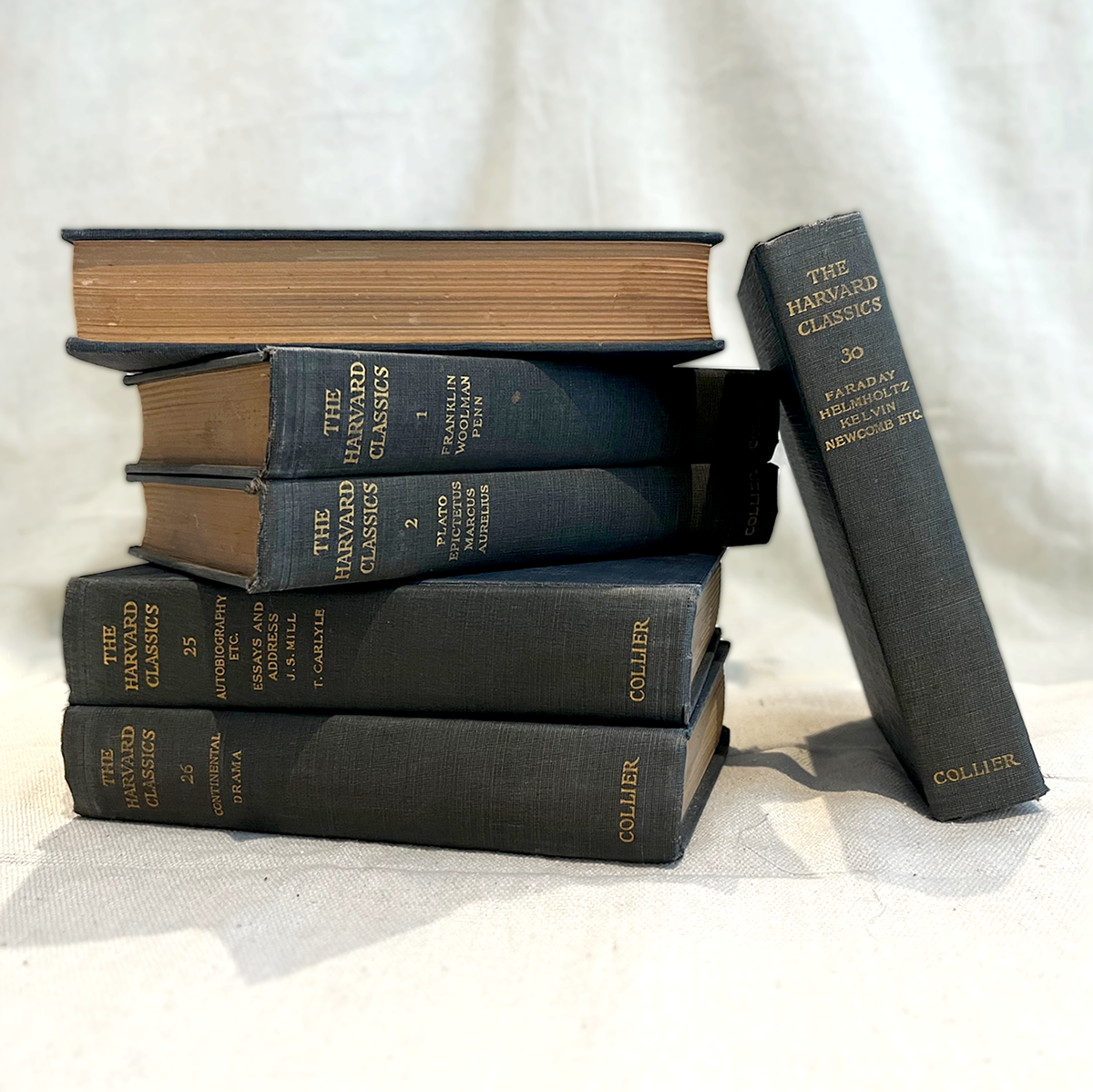 Antique Books - Harvard Classics - Source by Studio Skara, view 3