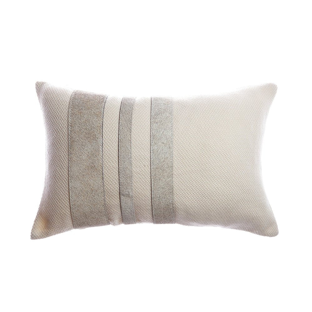 Cowhide Stripes Accent Pillow - Homelosophy
