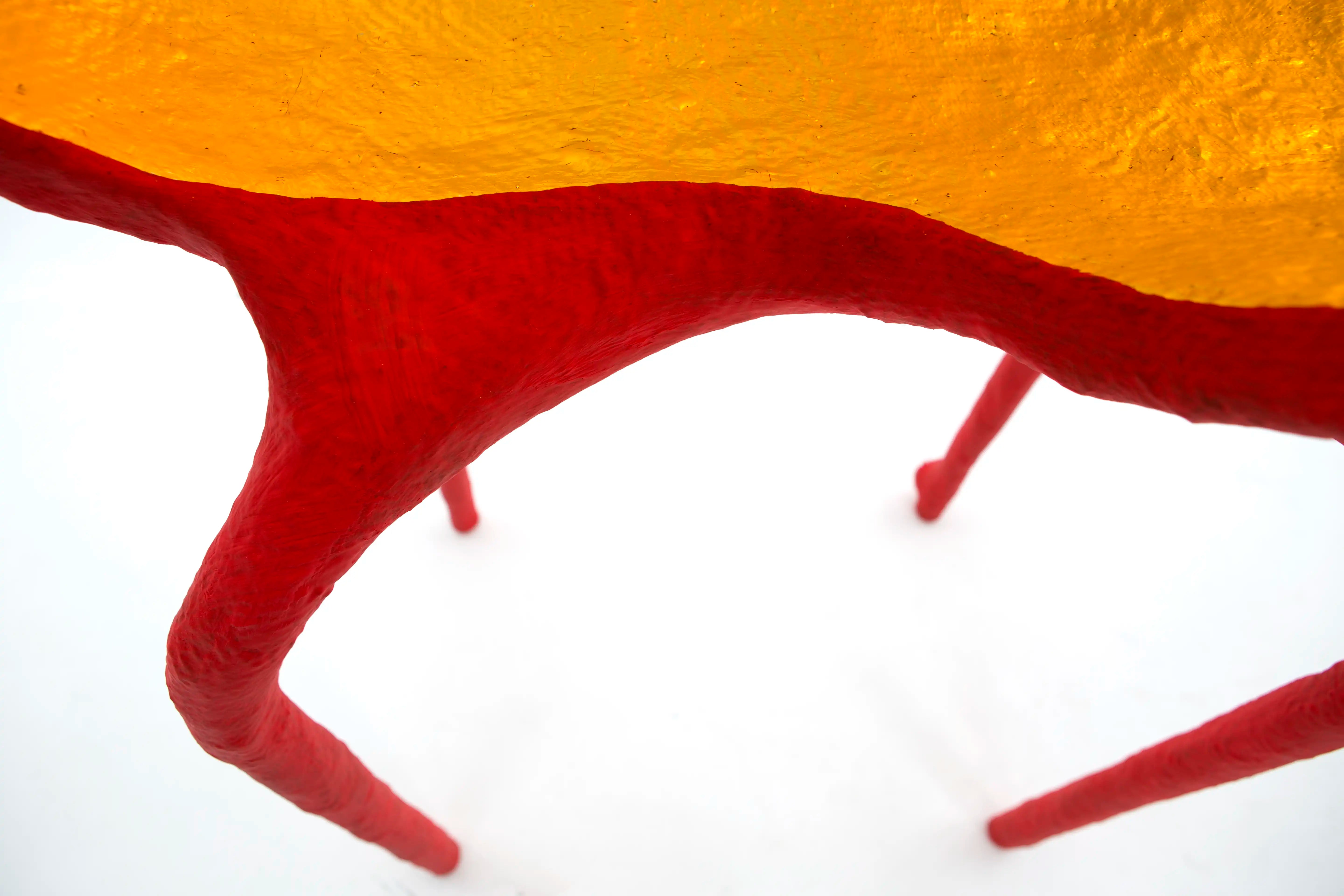 Radical Red Floor Lamp - IC-12 by Studio Josha