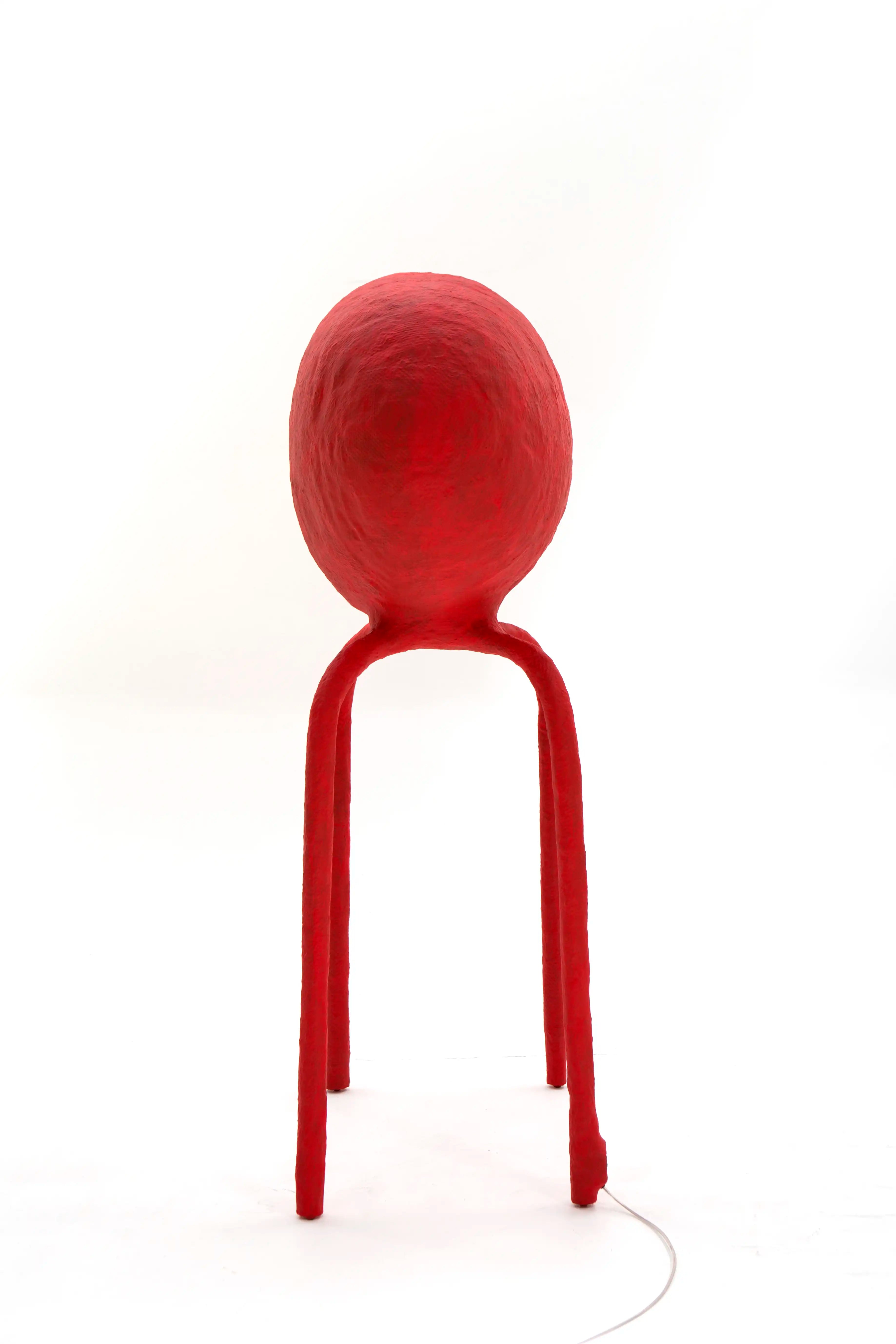 Radical Red Floor Lamp - IC-12 by Studio Josha
