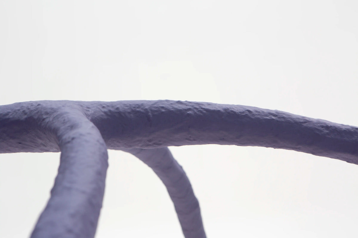 Experimental Purple Floor Lamp - IC-13 by Studio Josha