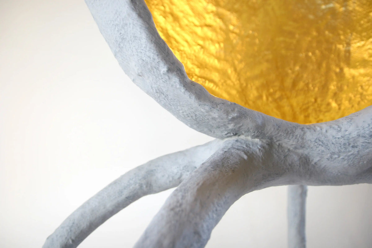 Maximalist White Floor Lamp - IC-17 by Studio Josha