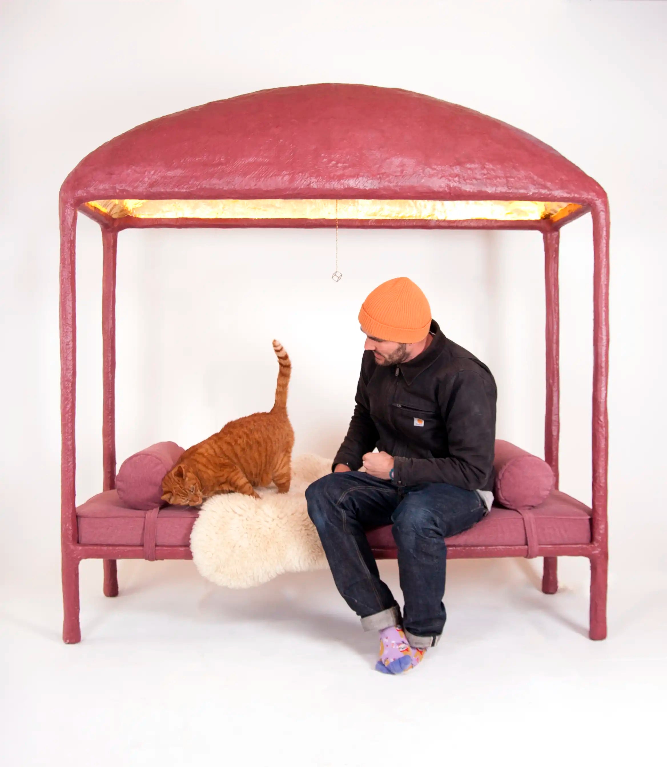 Radical Pink Day Bed - IC-19 by Studio Josha
