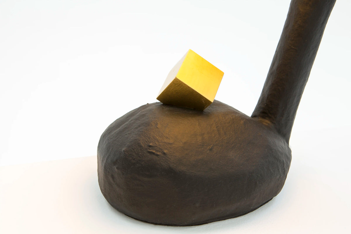 Playful Black Table Lamp - IC-1 by Studio Josha