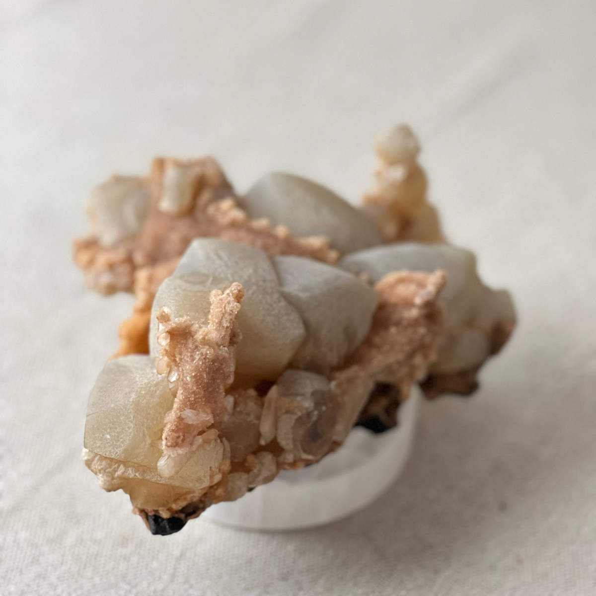 Heulandite & Calcite Cluster - Source by Studio Skara, view 4