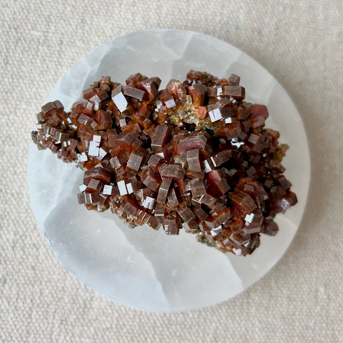 Vanadinite Cluster - Source by Studio Skara, view 2
