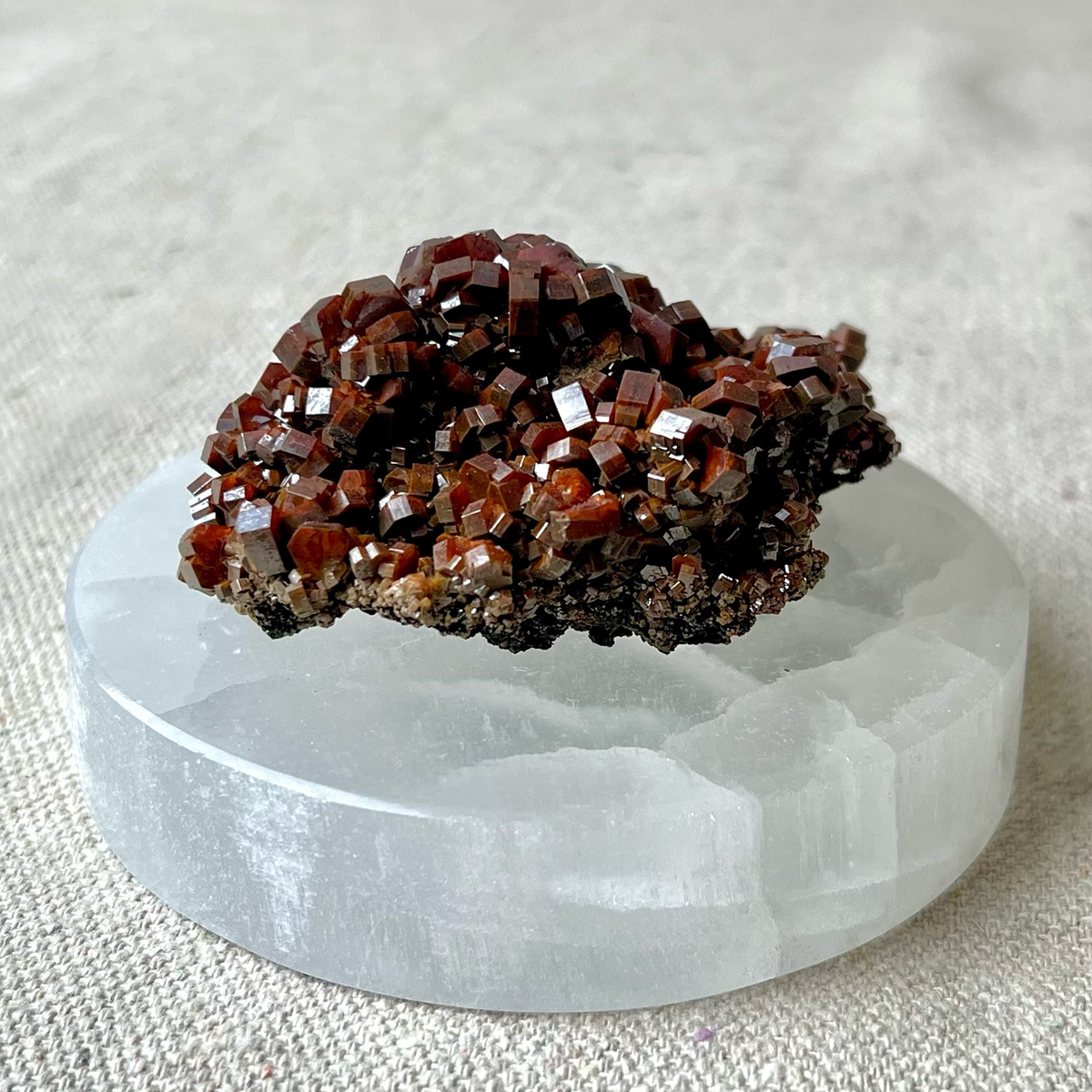 Vanadinite Cluster - Source by Studio Skara, view 3