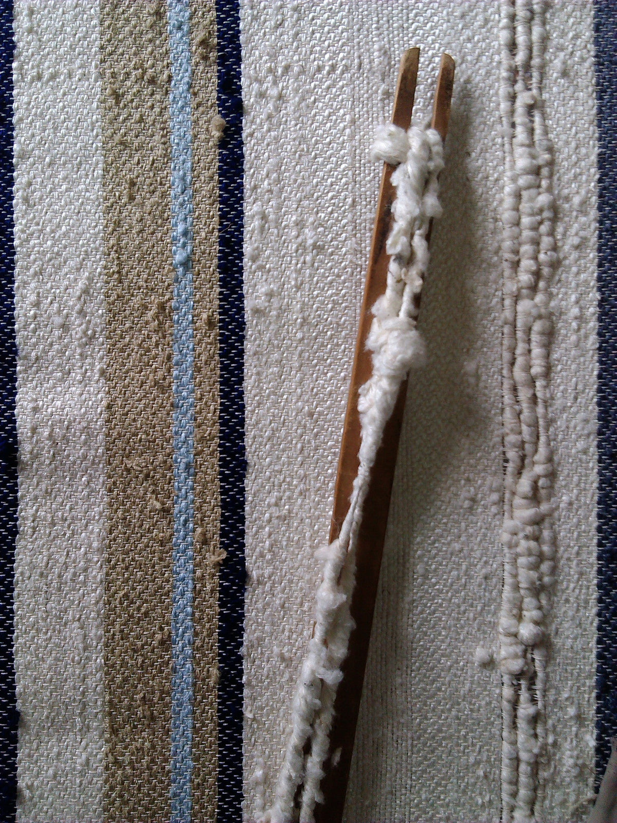 Striped Raw Silk Pillow - Homelosophy, view 10