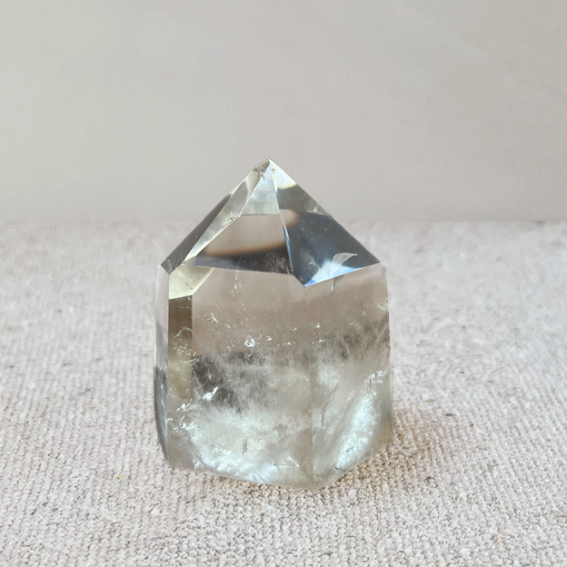 Smoky Quartz Isis Face Crystal - Source by Studio Skara, view 4