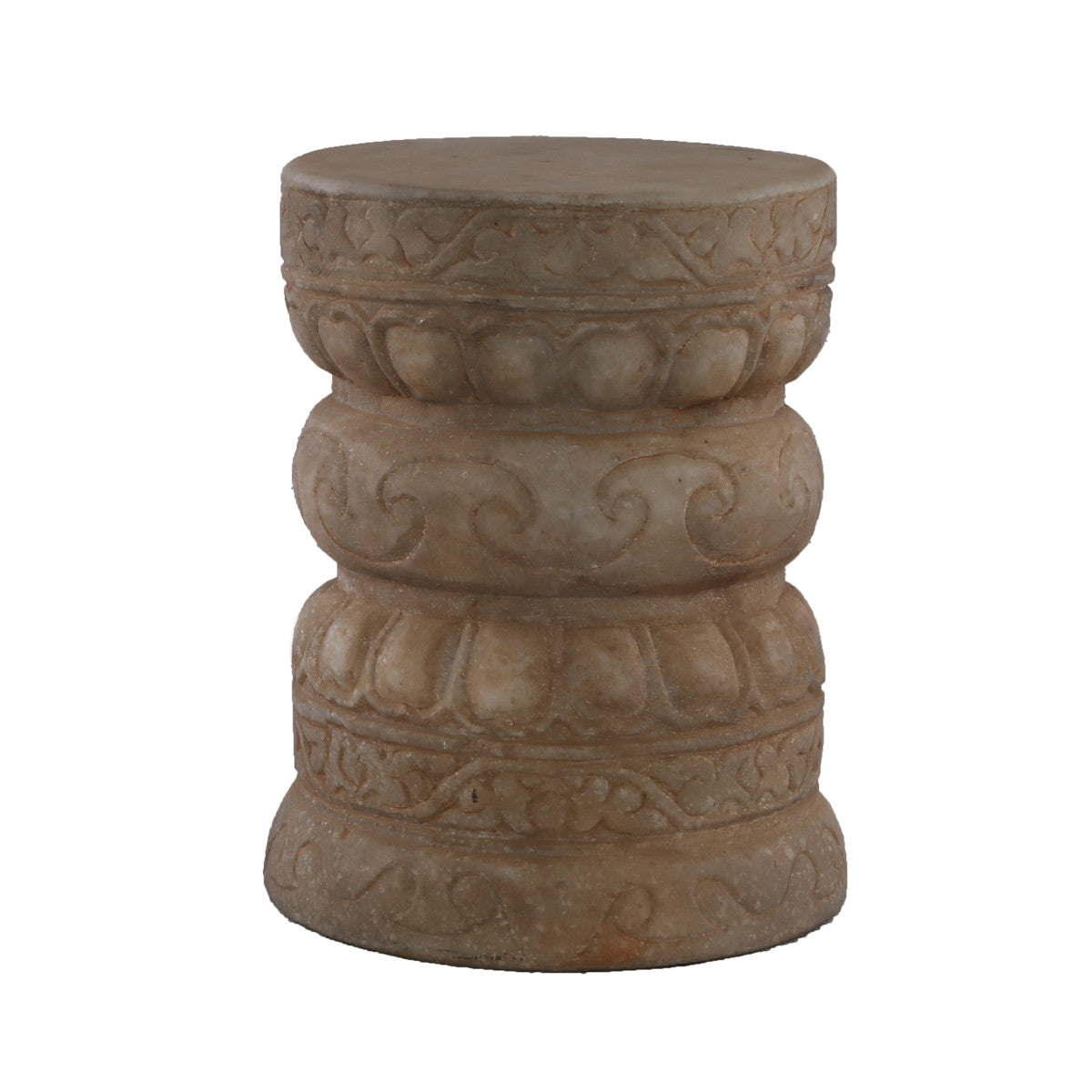 Rustic Stone Candle Holder