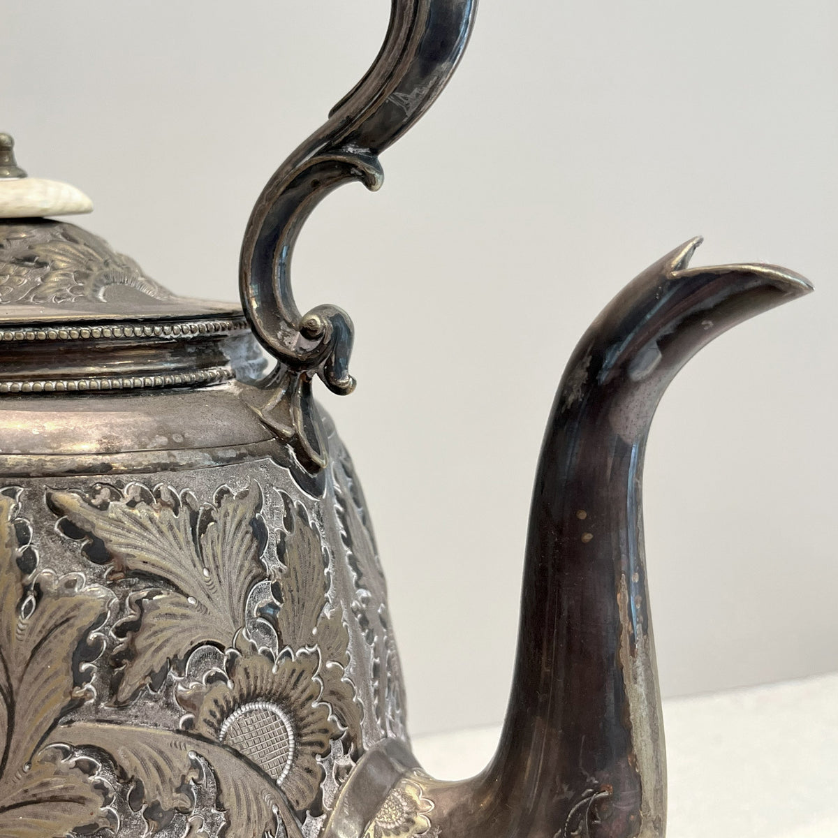 Silver Plate Teapot - Source by Studio Skara, view 4