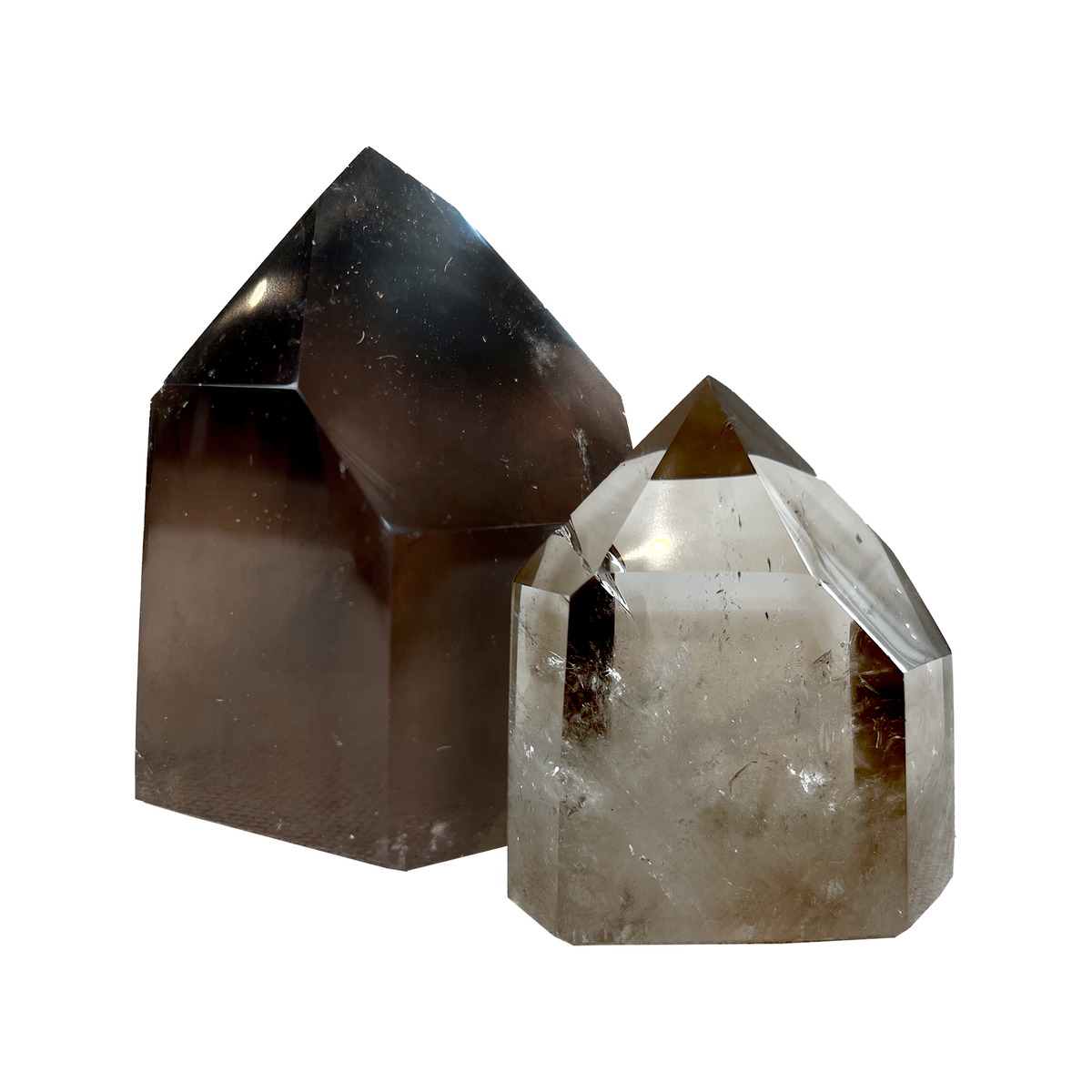 Smoky Quartz Isis Face Crystal - Source by Studio Skara