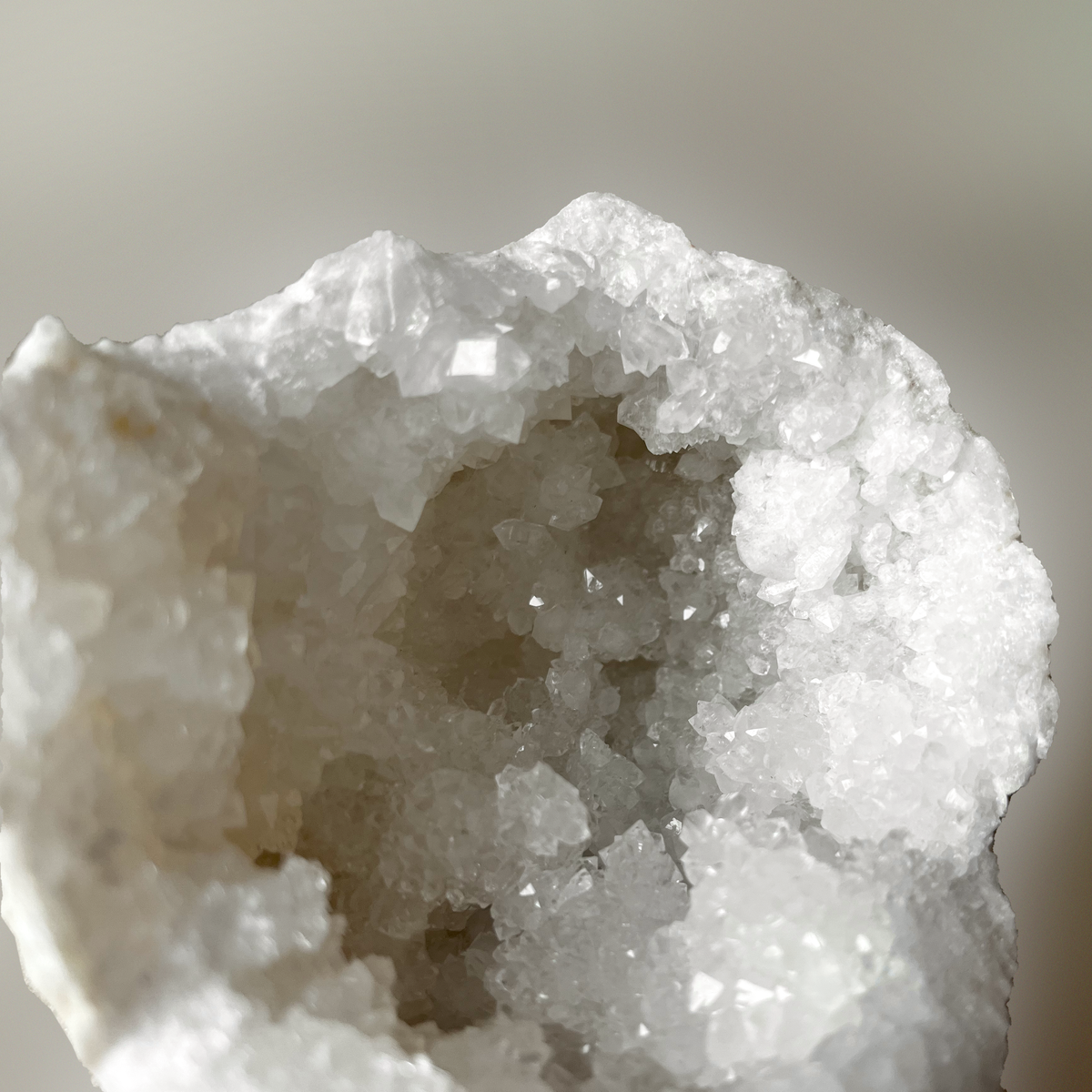 Clear Quartz Geode Halves - Source by Studio Skara, view 4