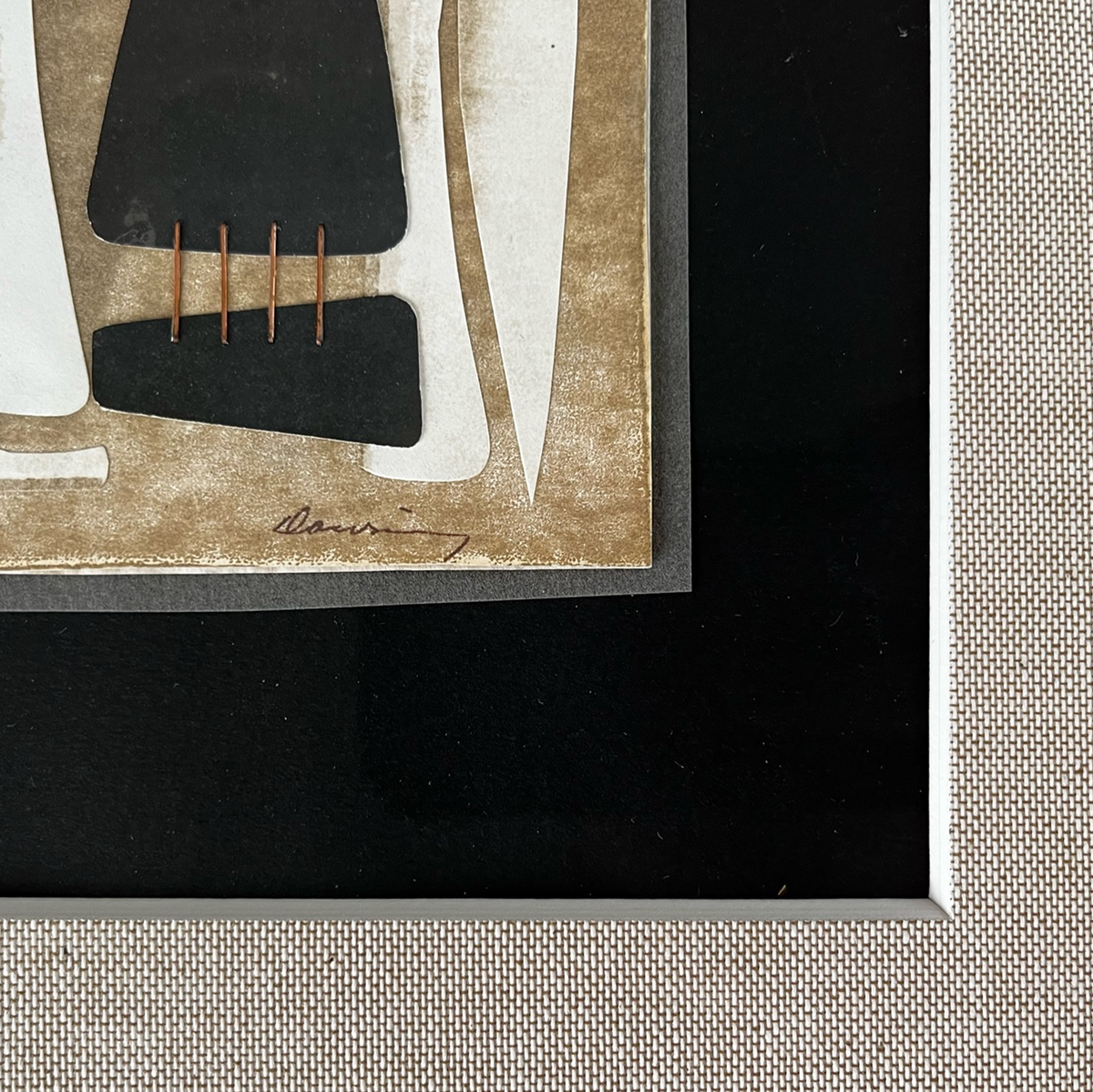 Abstract Mixed Media Paper Collage - Joe Downing - Source by Studio Skara, view 2