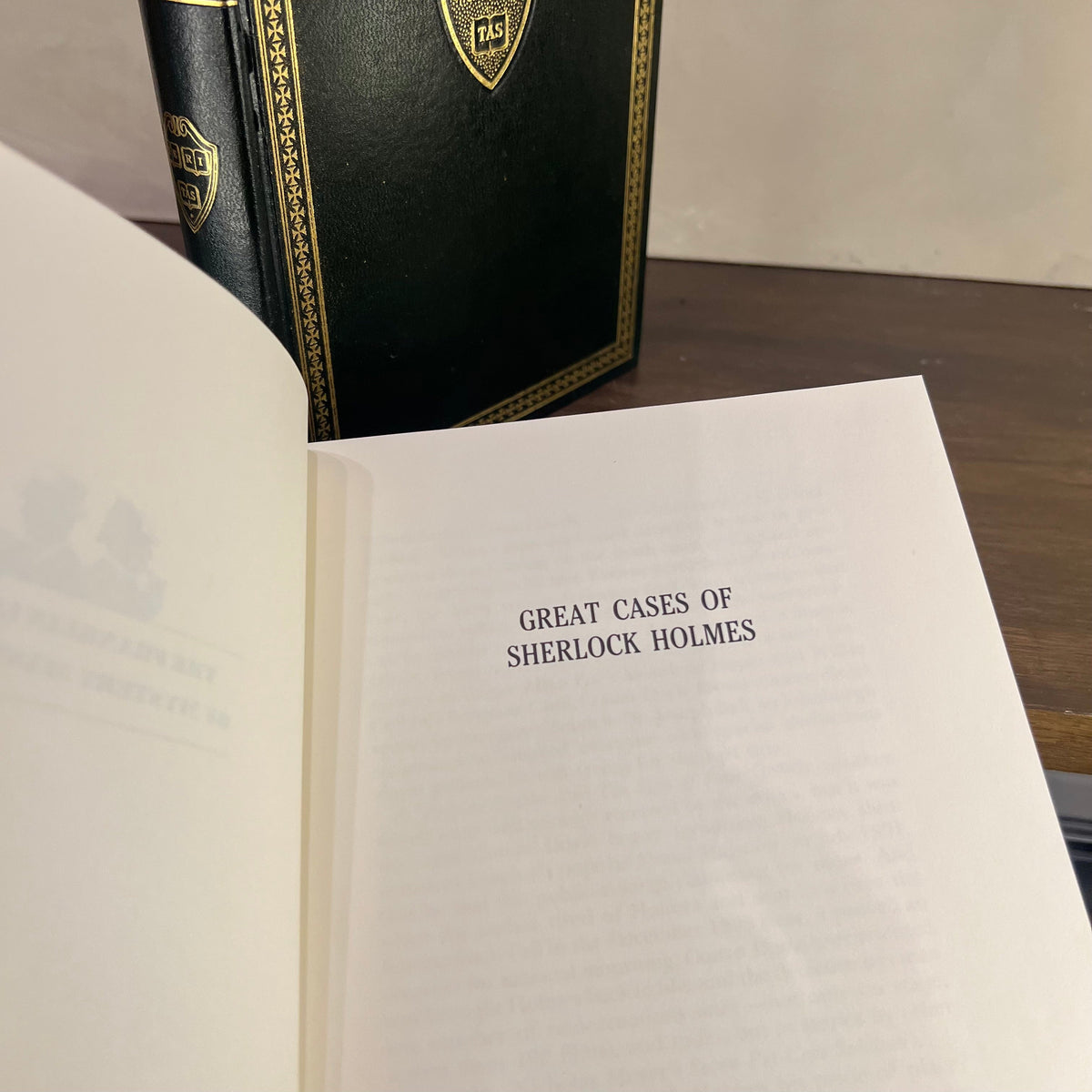 Vintage Green Gilded Books - Source by Studio Skara, view 4