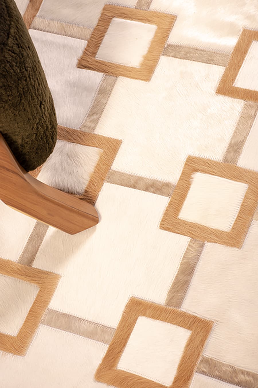 IN SITU - Custom Cowhide Rug - Homelosophy, view 4