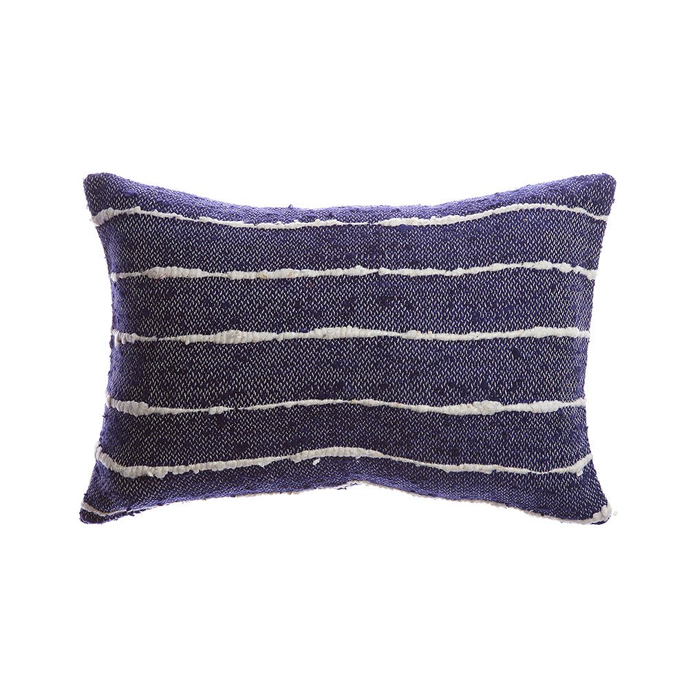 Striped Raw Silk Pillow - Homelosophy, view 8