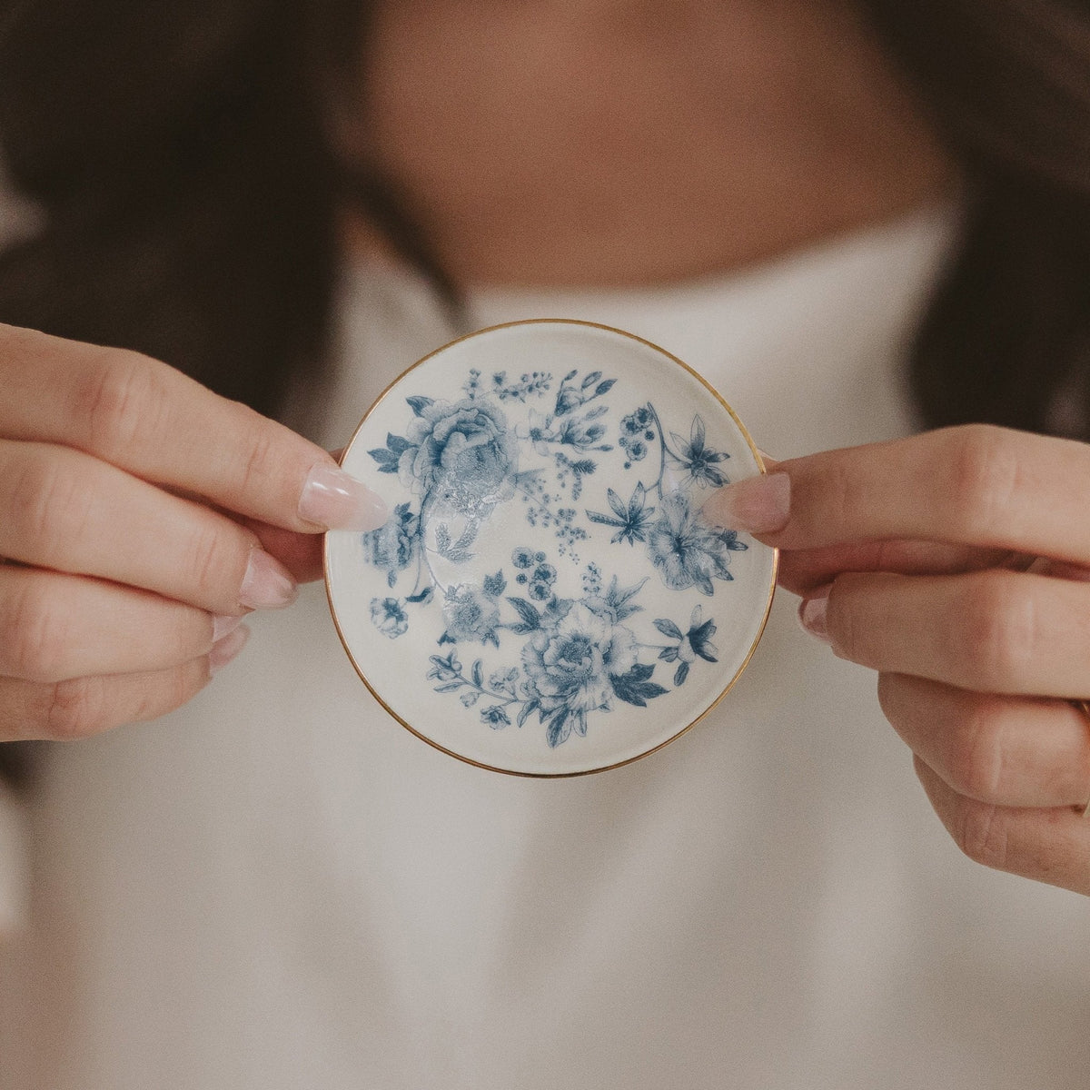 Blue Delft Jewelry Dish - Sweet Water Decor, view 3
