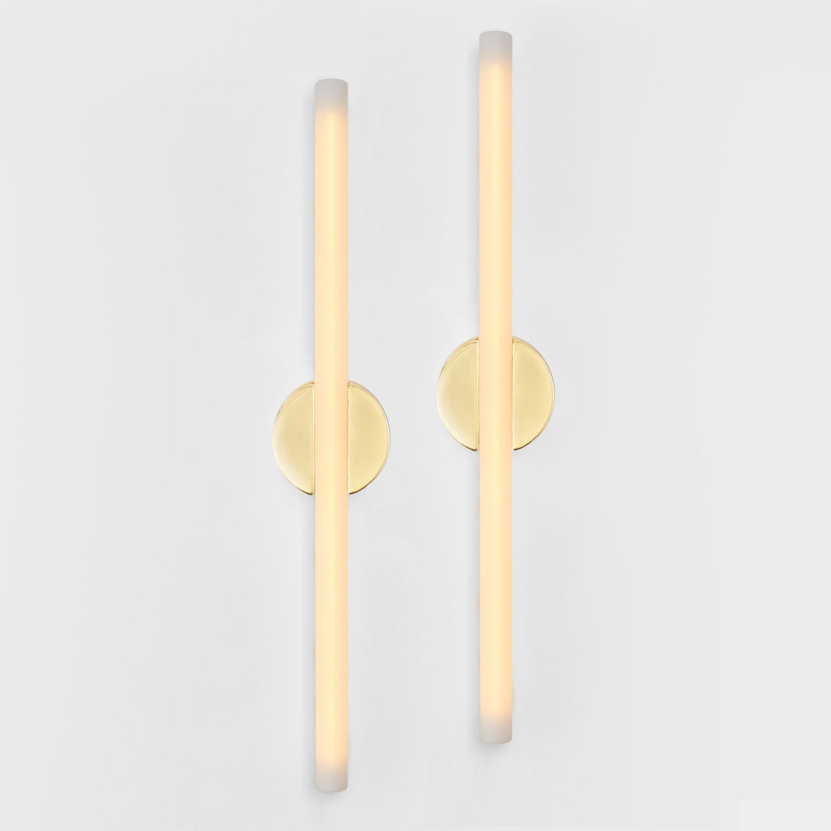 Kilter 1.0 Wall Light in Solid Brass - Set of 2