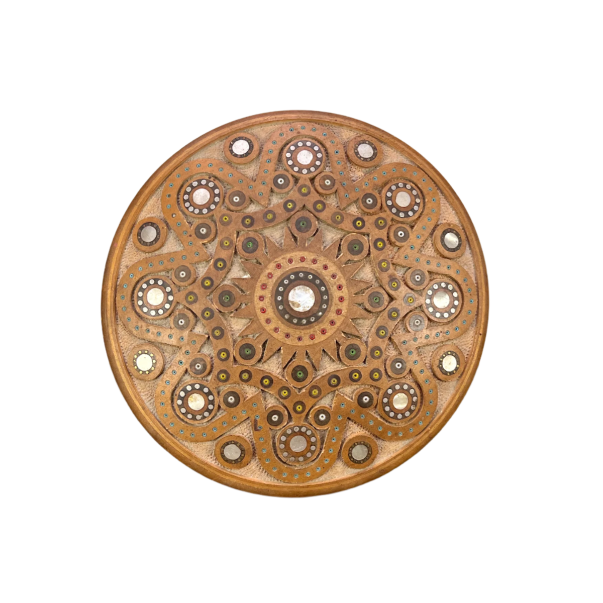 Kalyna Vintage Round Carved Keepsake Box - Source by Studio Skara