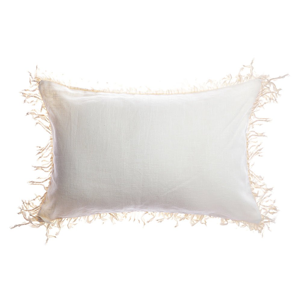 Knotted Fringes Pillow - Homelosophy