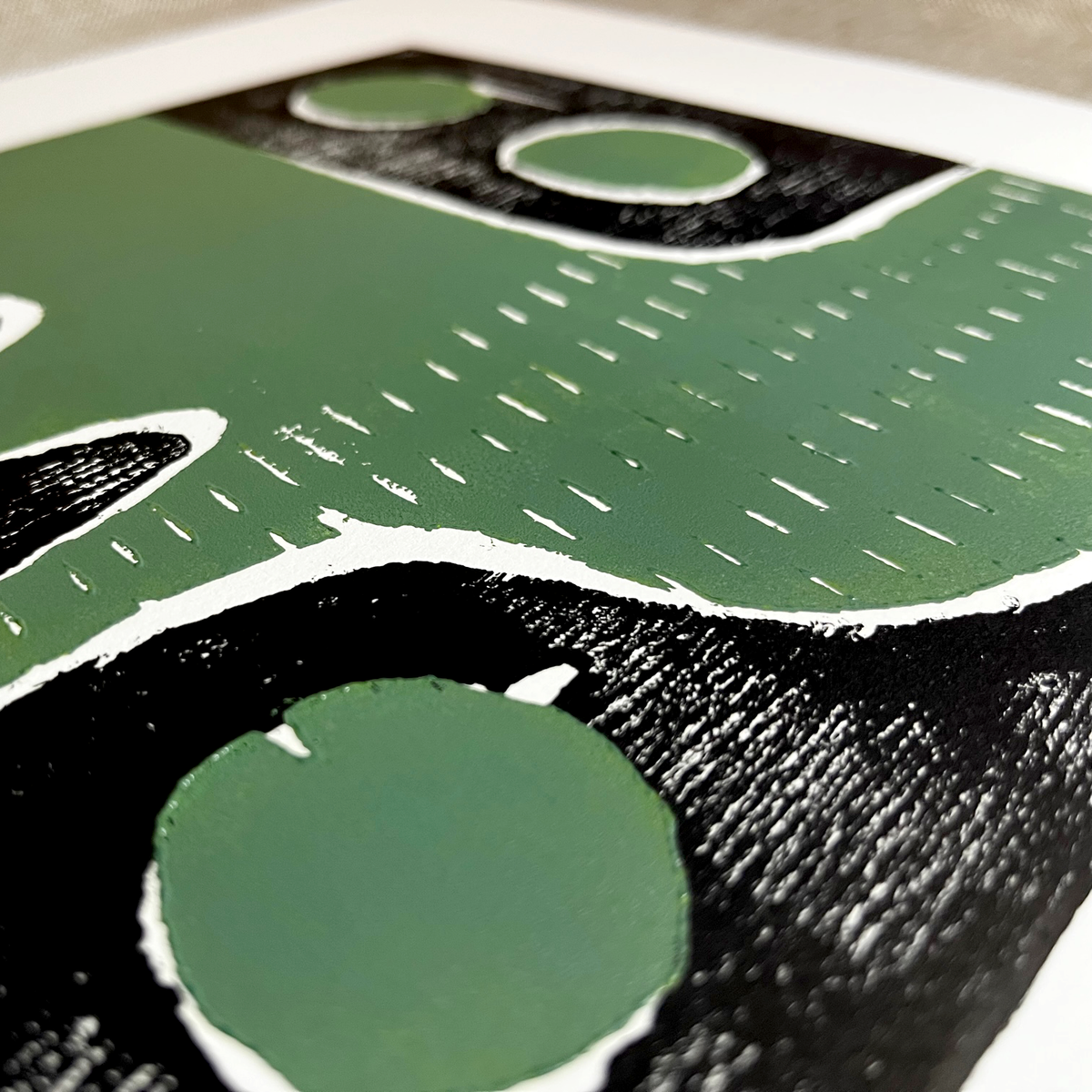 Left Face Block Print - Source by Studio Skara, view 5