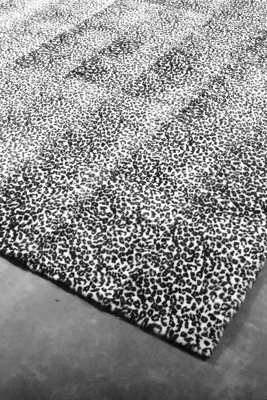 LEOPARD PRINTED – Designer Wool Rug for Modern Interiors - Homelosophy