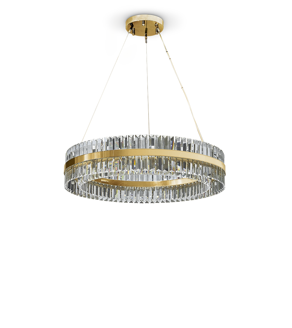 Liberty Slim Suspension Light — Diam. 100 by Luxxu