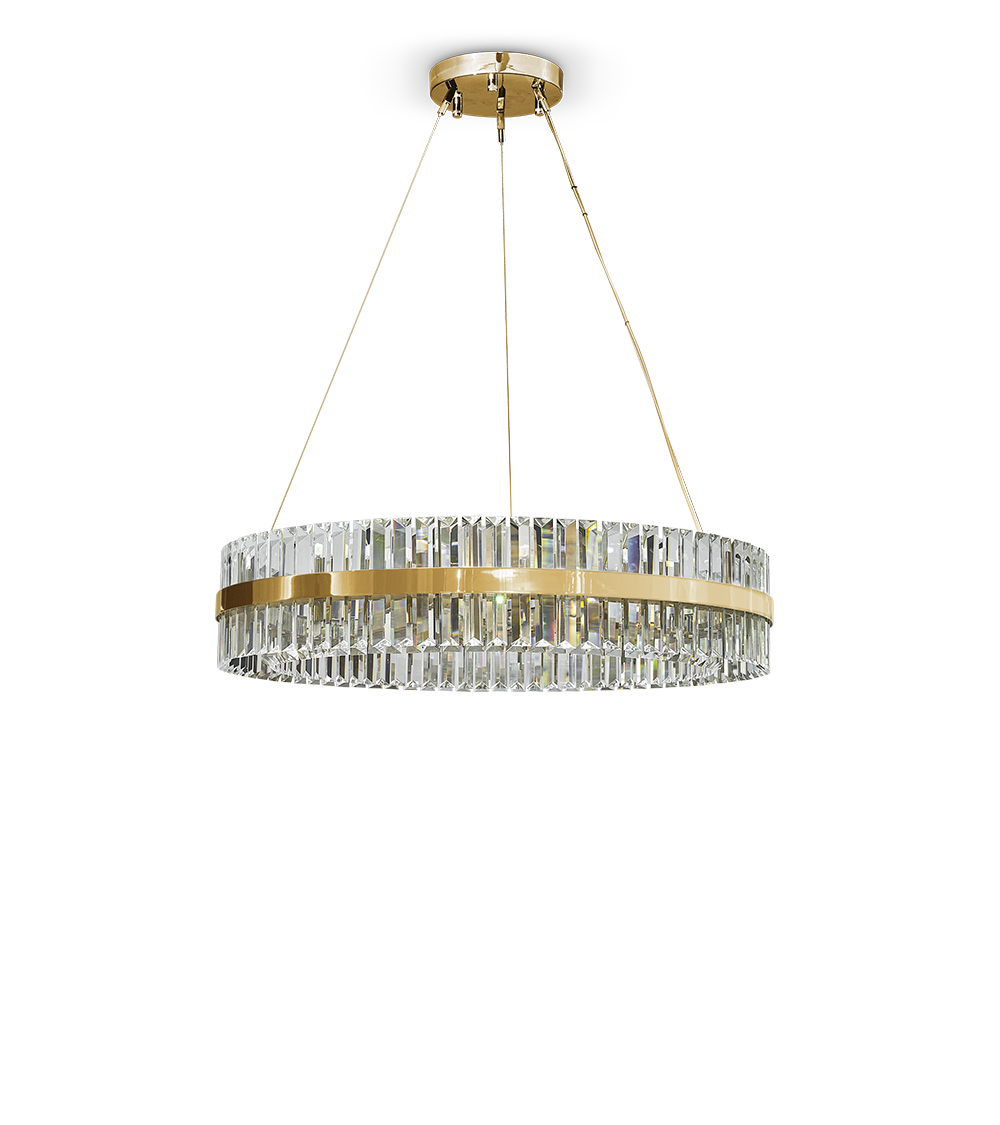 Liberty Slim Suspension Light — Diam. 80 by Luxxu – view 3