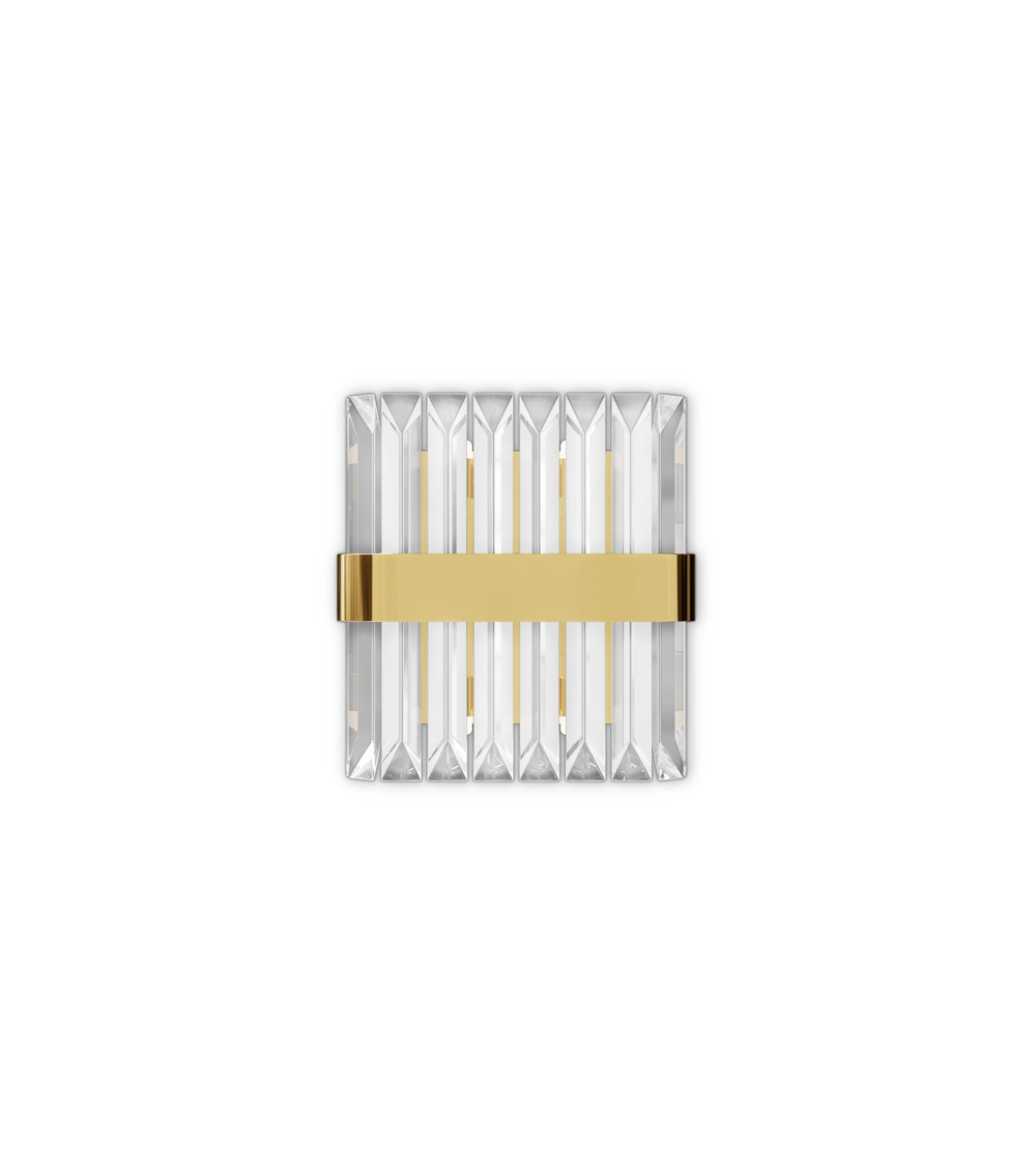 Liberty Slim Square Wall Light by Luxxu