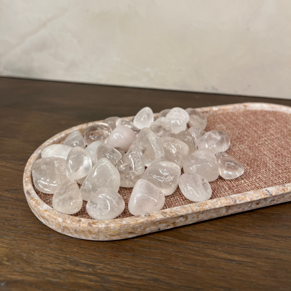 Linen Lacquered Oval Tray - Source by Studio Skara, view 3